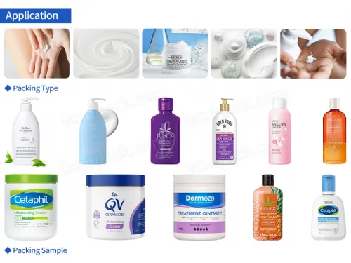 cream lotion filling machine
