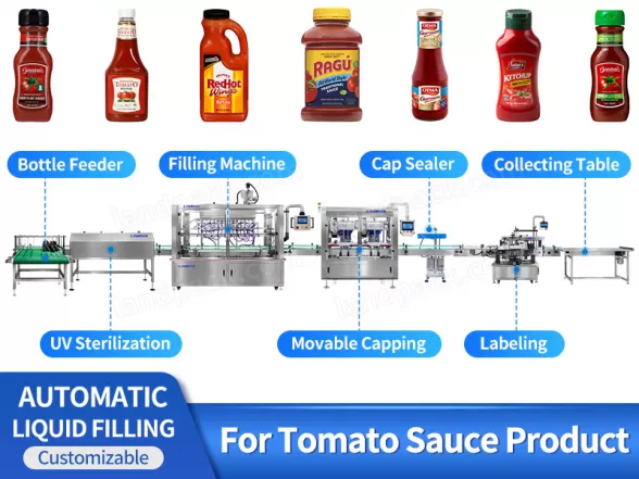 ketchup filling machine