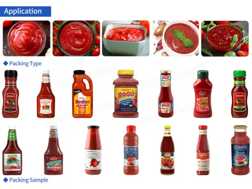 tomato ketchup filling machine