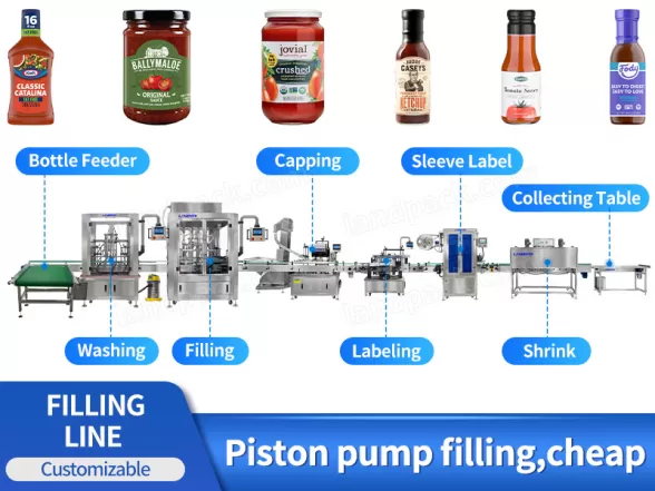 ketchup filling machine