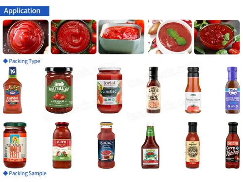 tomato sauce filling machine