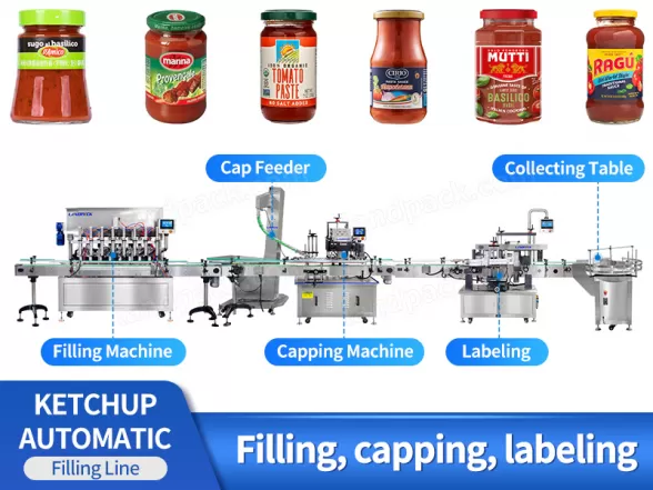 ketchup filling machine