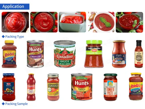 tomato ketchup filling machine