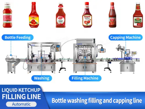 tomato ketchup filling machine