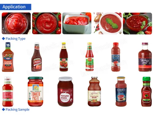 tomato paste filling machine