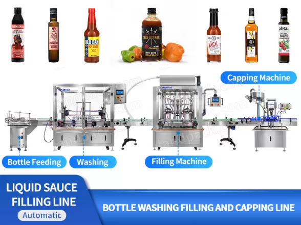 sauce filling machine
