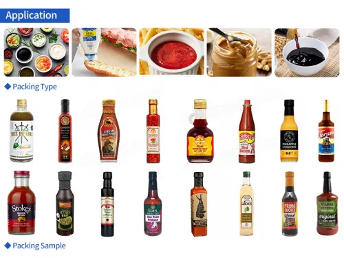 hot sauce filling machine