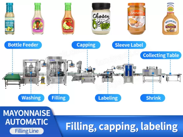 mayonnaise filling machine