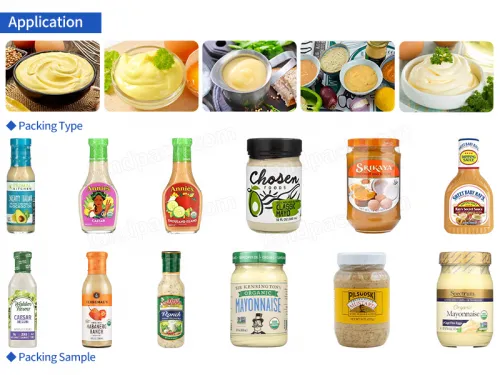 mayonnaise filling machine factories