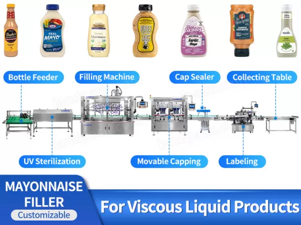 mayonnaise filling machine