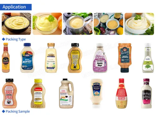 mayonnaise packing machine