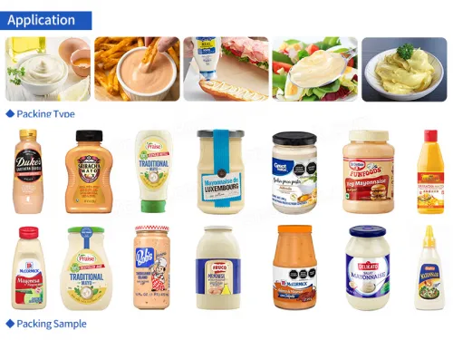 mayonnaise packing machine