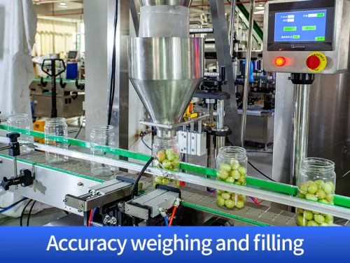 accuracy weighing and filling