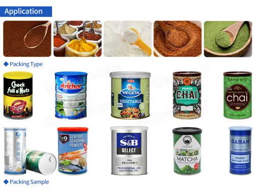 spice filler machine