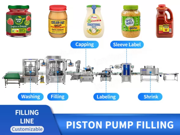 sauce filling machine