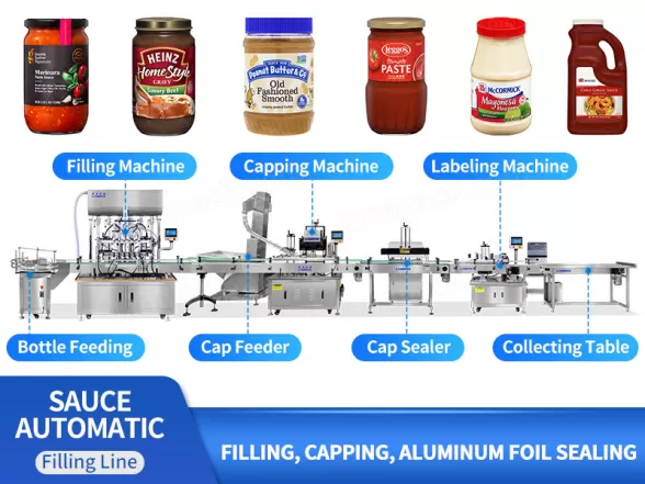 sauce filling machine