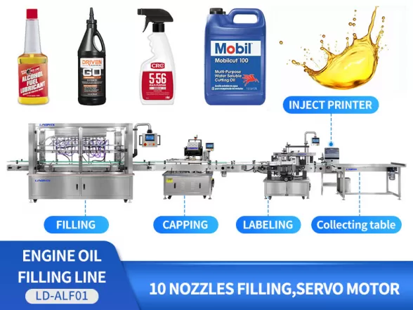 engine oil filling machine