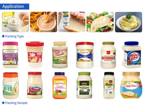 mayonnaise filling machine factories