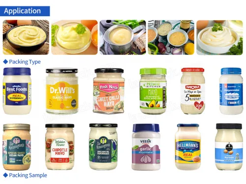mayonnaise filling machine factories