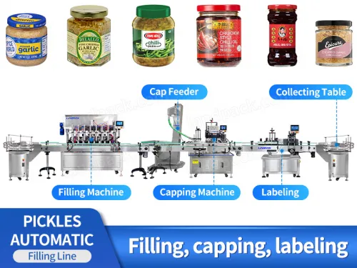 pickles packing machine