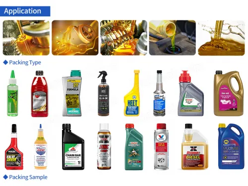 engine oil packing machine