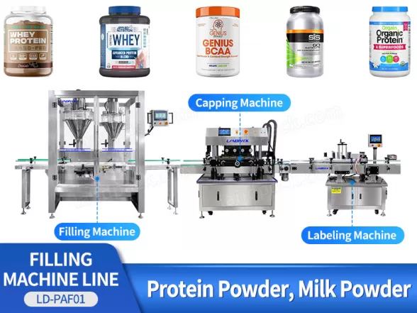 protein powder filling machine