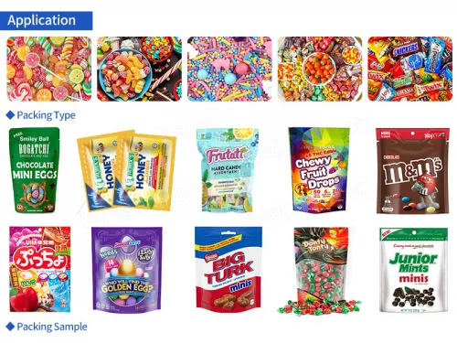 candy bar wrapping machine