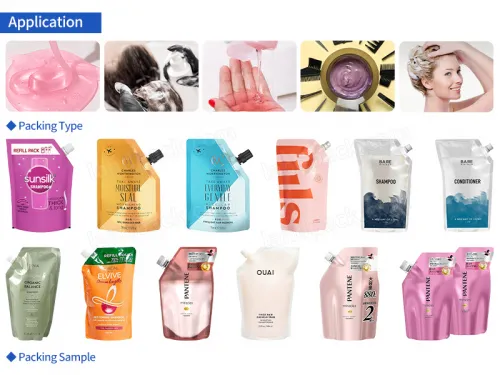 shampoo pouch packing machine