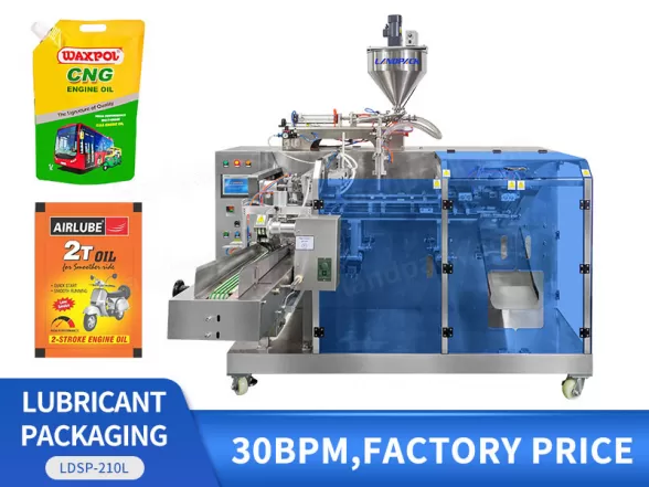 lubricant oil packing machine