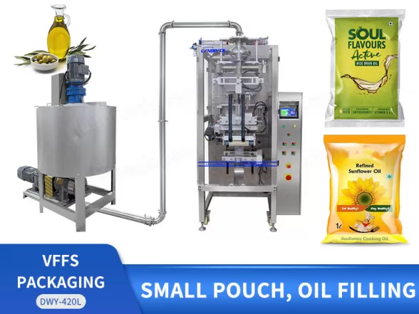 olive oil packing machine