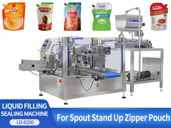 spout pouch filling machine