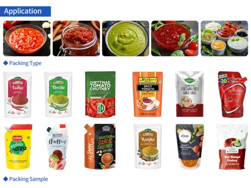 chutney packing machine price