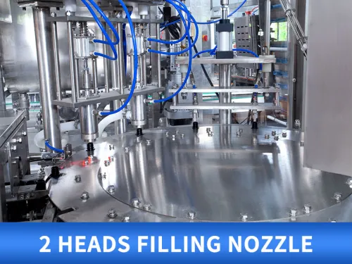 spout pouch filling capping machine
