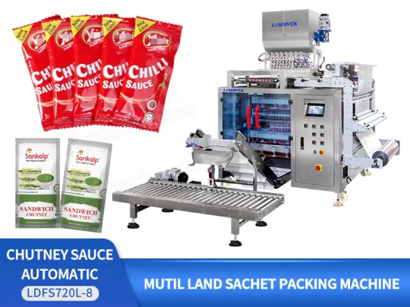 chutney packing machine
