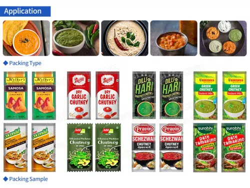 chutney packing machine price