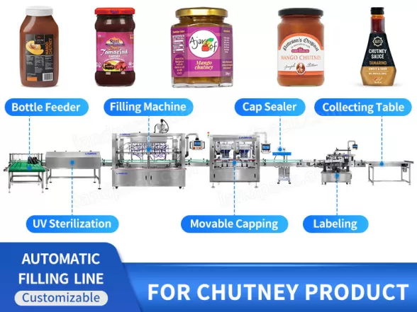 chutney packing machine
