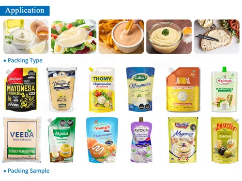 mayonnaise packaging machines