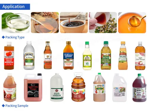 china vinegar filling machine