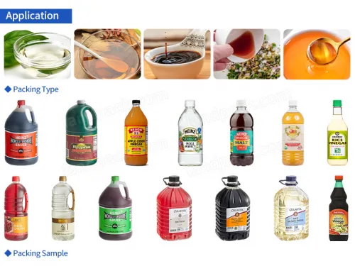 china vinegar filling machine