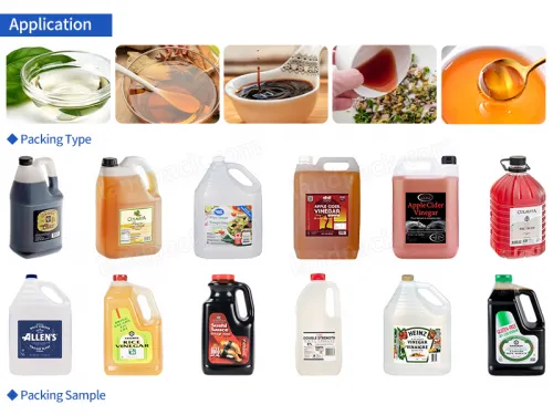 china vinegar filling machine