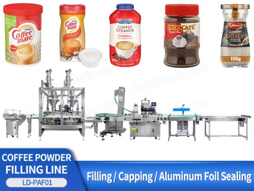 coffee powder packing machine