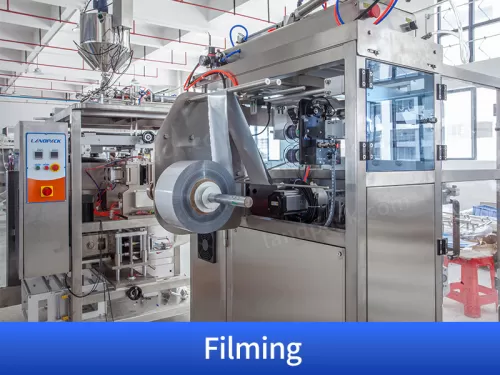 liquid sachet filling machine