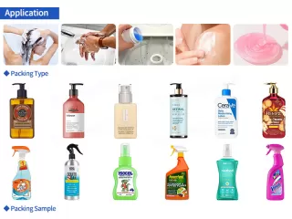 shampoo bottle filling machine