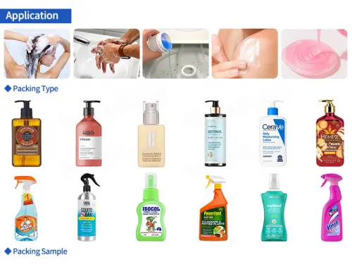 shampoo bottle filling machine