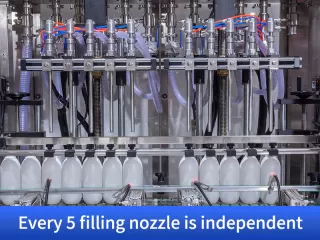 filling machine for shampoo