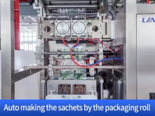 juice pouch packing machine