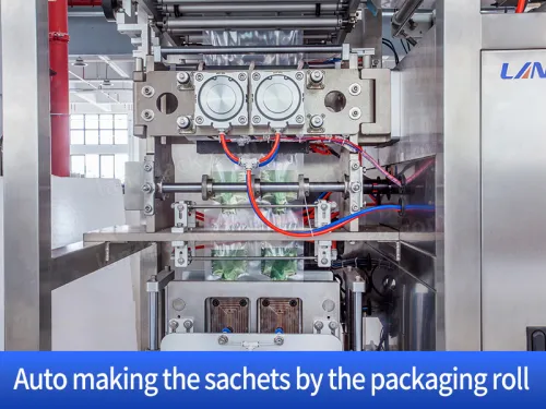 juice pouch packing machine