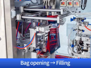 gummy bear filling machine
