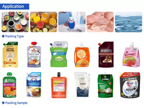 spout pouch filling machine