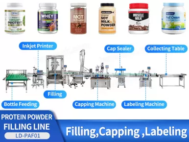 protein powder filling machine